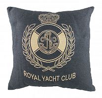 подушка с гербом королевского royal yacht club denim в Ангарске