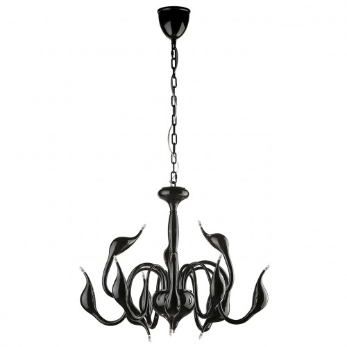 подвесная люстра lightstar cigno collo bk 751127 в Ангарске