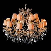 люстра md09054-18a от illuminati прозрачная/золото/желтая в Ангарске