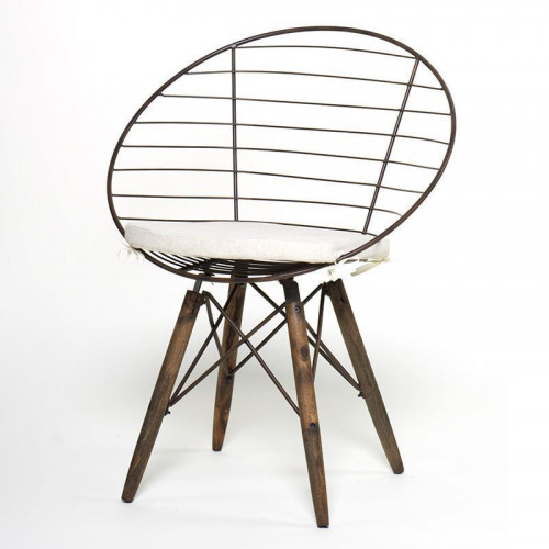 кресло circke cell коричневое в Ангарске