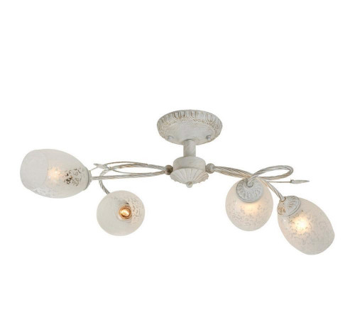 потолочная люстра idlamp julia 874/4pf-whitepatina в Ангарске