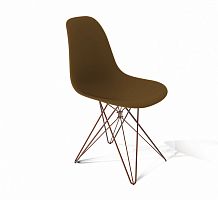 стул dsr коричневый s50 (eames style) в Ангарске