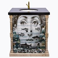 тумба с раковиной аквариум нуар fornasetti в Ангарске