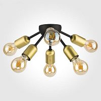 потолочная люстра tk lighting 1467 estrella black в Ангарске