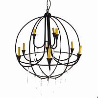 люстра-клетка otis серебро в Ангарске