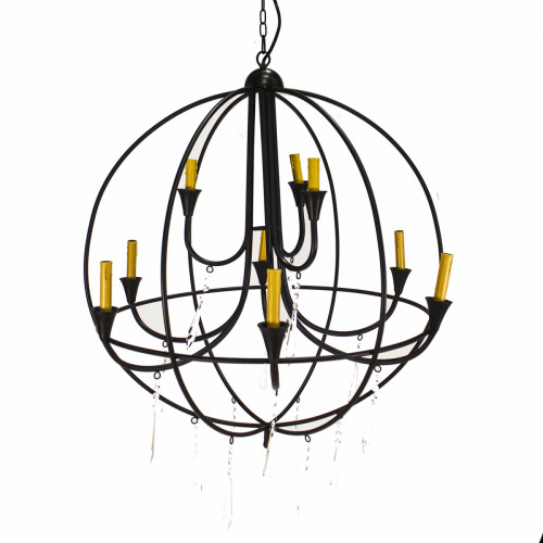 люстра-клетка otis серебро в Ангарске