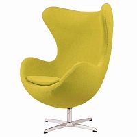 кресло egg chair оливковое в Ангарске