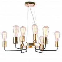 подвесная люстра arte lamp gelo a6001lm-9bk в Ангарске