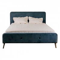 кровать двуспальная 160х200 бирюзовая button tufted в Ангарске