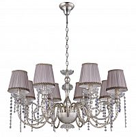 подвесная люстра crystal lux alegria sp8 silver-brown в Ангарске