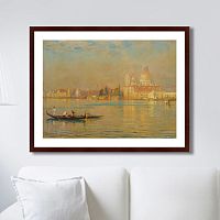 картина: venice lagoon, 1899г. в Ангарске