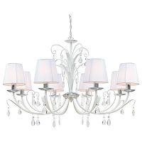 подвесная люстра arte lamp romana snow a1743lm-8wh в Ангарске