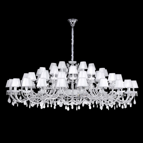 подвесная люстра crystal lux blanca sp60 белая в Ангарске