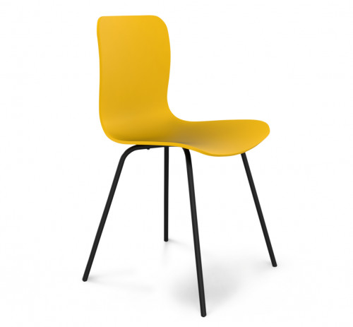 стул dsr желтый s33 (eames style) в Ангарске