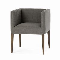 кресло penelope dining chair серое в Ангарске