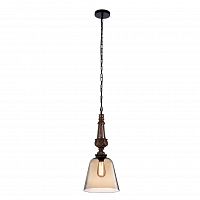 подвесной светильник crystal lux deco sp1 a amber в Ангарске