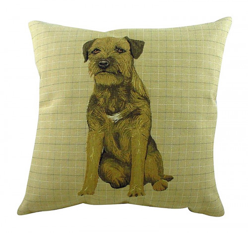 подушка с фото бордер терьера border terrier в Ангарске