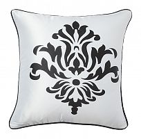 подушка с геральдическими лилиями fleur de lys ii white в Ангарске