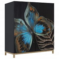 комод butterfly черный в Ангарске