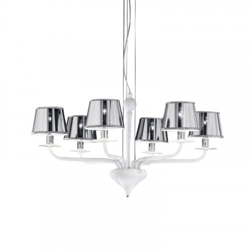 люстра 2010/6 fu от sylcom хром/дымчатая в Ангарске