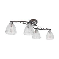 потолочная люстра idlamp nield 232/4pf-blackchrome в Ангарске