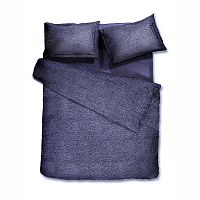 комплект постельного белья decoflux сатин 1.5 спальный indigo dots в Ангарске
