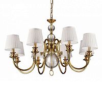 люстра newport 8 от delight collection белая/прозрачная/бронзовая в Ангарске