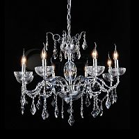 люстра md103906-8a от illuminati серебряный в Ангарске