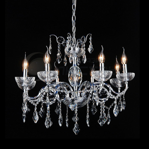 люстра md103906-8a от illuminati серебряный в Ангарске