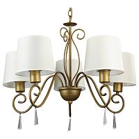 подвесная люстра arte lamp carolina a9239lm-5br в Ангарске