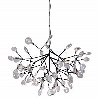 подвесная люстра crystal lux evita sp63 black/transparent в Ангарске