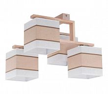 потолочная люстра tk lighting 562 lea white 4 в Ангарске