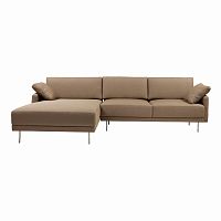 диван camber sofa угловой бежевый в Ангарске