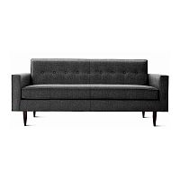 диван bantam sofa большой прямой темно-серый в Ангарске