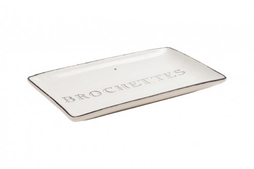 декоративное блюдо brochettes white в Ангарске