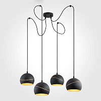 подвесная люстра tk lighting 2221 yoda black orbit в Ангарске