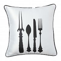 подушка со столовыми приборами tableware white в Ангарске