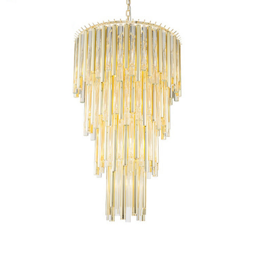 люстра gigi 13 gold от delight collection прозрачная/золото в Ангарске