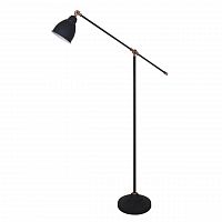 торшер arte lamp braccio a2054pn-1bk в Ангарске