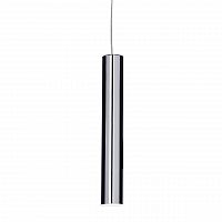 подвесной светодиодный светильник ideal lux ultrathin sp1 small round cromo в Ангарске