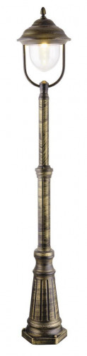 садово-парковый светильник arte lamp barcelona a1487pa-1bn в Ангарске