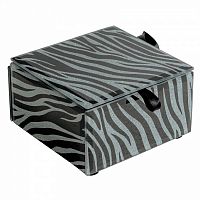 шкатулка зебра 12*12*7см в Ангарске