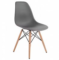 стул деревянный pc-015 серый (eames style) в Ангарске