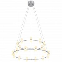 подвесная светодиодная люстра st luce cilindro sl799.103.21 белая в Ангарске