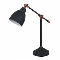 настольная лампа arte lamp braccio a2054lt-1bk в Ангарске