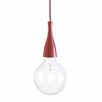 подвесной светильник ideal lux minimal sp1 rosso в Ангарске