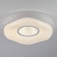 потолочный светодиодный светильник eurosvet shine 40011/1 led белый в Ангарске