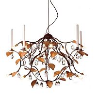 люстра jahreszeiten от delight collection прозрачная/бронзовая в Ангарске