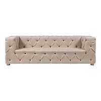 диван soho tufted прямой бежевый в Ангарске