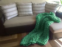 плед нежность зелёный большой в Ангарске